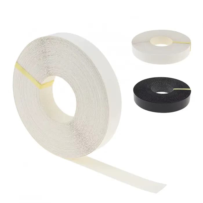 Bande de chant en mélamine adhésive thermofusible de 15m pour table/armoire en contreplaqué avec deu