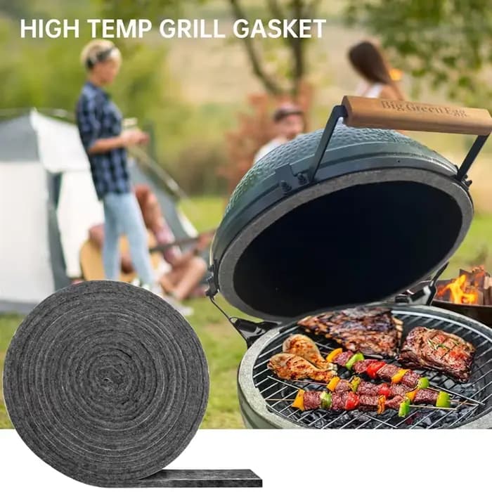 BAAR-joint de gril haute température pour grand couvercle d'oeuf vert joint de fumeur supérieur join