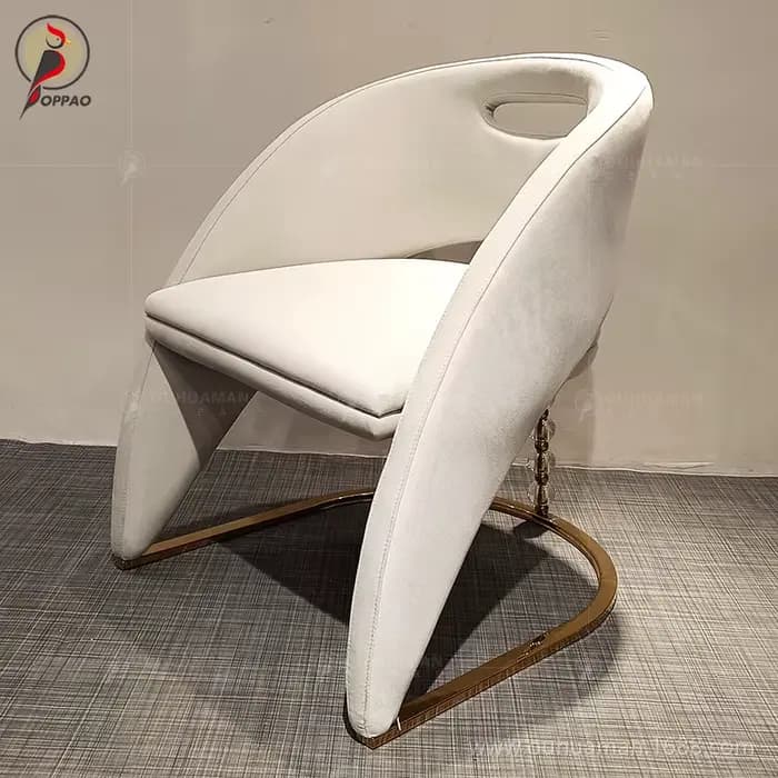 Chaises de salle à manger modernes et luxueuses, chaises d'appoint élégantes pour conférences, chais