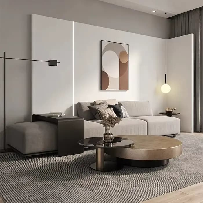 Table Basse minimaliste Premium Salon moderne Table Basse nordique classique Table Design De luxe Ba