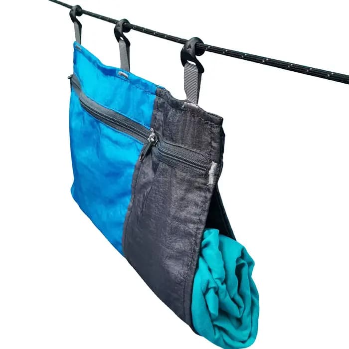 Sac de rangement pour hamac, pour camping en plein air, avec filet
