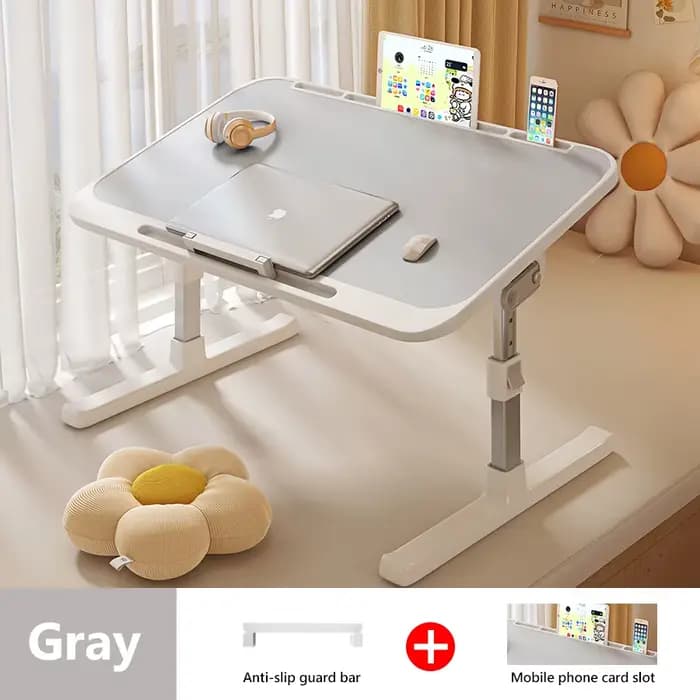 Bureau d'ordinateur pliable et réglable, bureau d'ordinateur Simple, maison, chambre à coucher, sol
