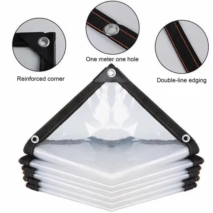 TarLII Garden TarLII-Bâche transparente XR imperméable à l'eau et à la pluie, couverture isolante po