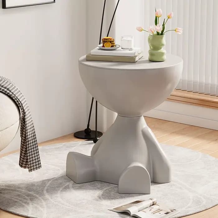 Table basse plate créative Style crème maison salon canapé Table d'appoint chevet petite Table mobil