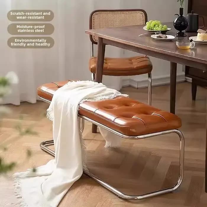 Banc à chaussures d'entrée mince siège de couloir étroit tabouret de rangement Vintage tabouret chai