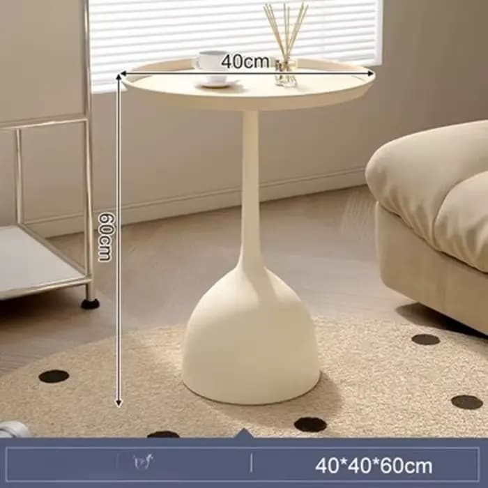 Table d'angle noire moderne et minimaliste pour salon, table d'appoint de canapé, petite table basse