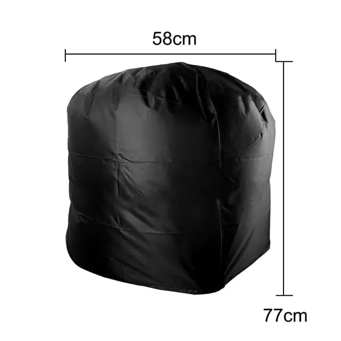 Housse de protection contre la pluie pour Barbecue en plein air, pour Camping, Anti-poussière, ronde