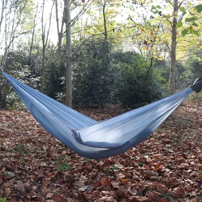 Hamac ultraléger 380T (20D), Parachute en Nylon, abri simple pour randonnée, équitation et Camping
