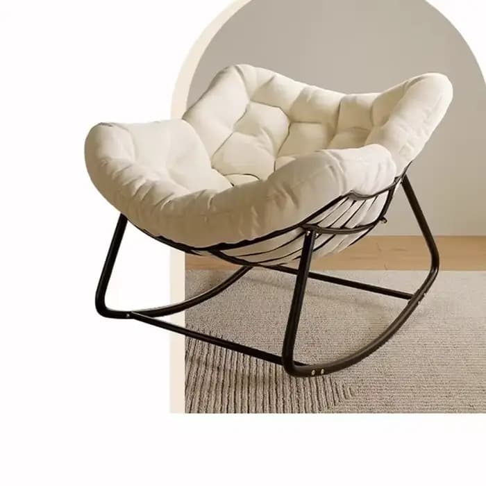 Relax paresseux salon chaises à bascule salon sexe vanité nordique canapé chaises confortable ergono