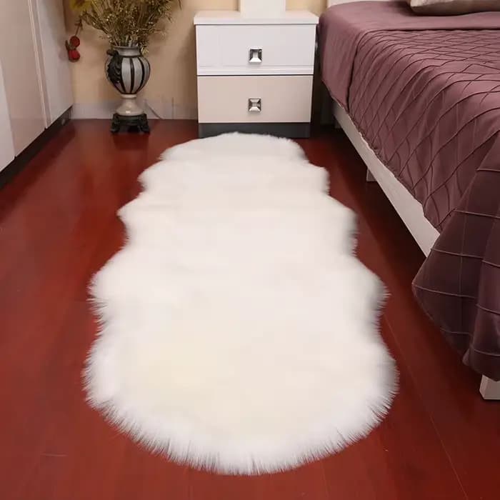 Tapis en velours pour salon, 16 couleurs, en peluche, moelleux, antidérapant, décoration de maison,