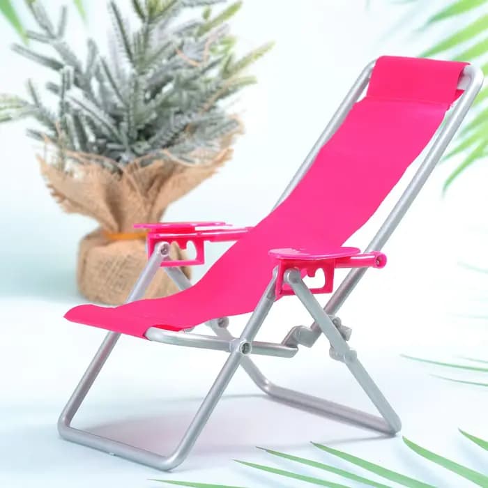 Petite chaise longue pliante pour enfants, chaise de bain de soleil l'inventaire, modèle de salon cô