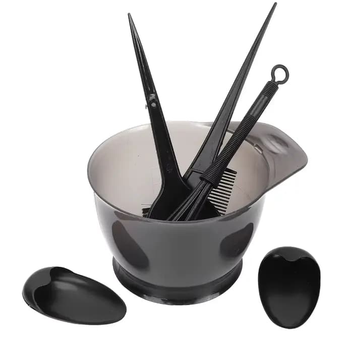 Kit de coloration capillaire durable, facile à nettoyer, design ergonomique, kit professionnel de sa