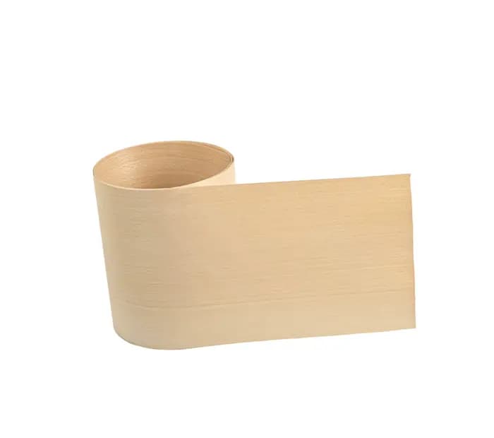L:2.6 mètres largeur: 200mm T:0.5mm feuilles de placage de bois massif de grain droit de hêtre blanc