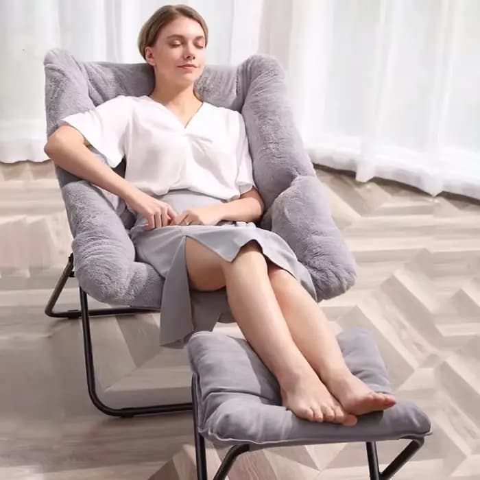 Chaise longue pliante inclinable pour intérieur et extérieur, balcon, Patio, jardin, détente confort