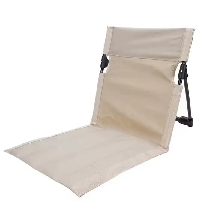 Chaise de Camping pliable, jardin extérieur, parc, chaise paresseuse simple, coussin de dossier, piq
