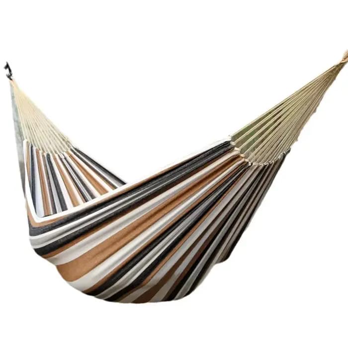 Nouveau créatif toile unique hamac extérieur cour hamac de couchage Camping intérieur balançoire pou
