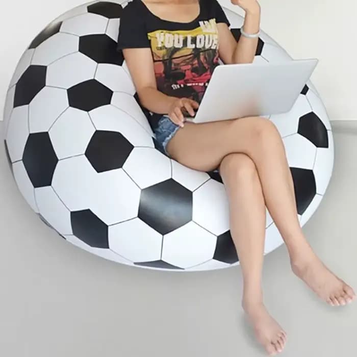 Canapés gonflables en PVC, chaise de fête Artic d'intérieur, canapé paresseux, canapé pliant de styl