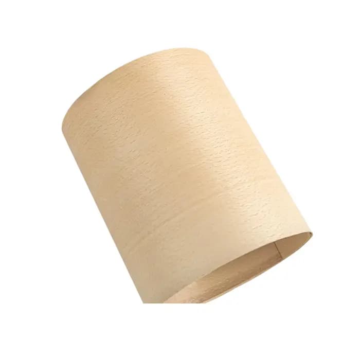 L:2.6 mètres largeur: 200mm T:0.5mm feuilles de placage de bois massif de grain droit de hêtre blanc