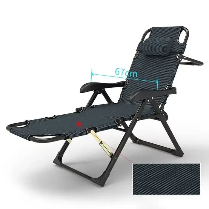 % une chaise pliante intérieure et extérieure, lit réglable, chaises de plage, siège de Camping, bur