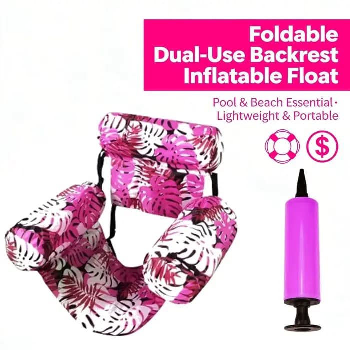 Nouveau Fauteuil Gonflable Robuste 2026 pour Adulte – Siège Flottant Relaxant pour Lac, Plage, Jardi