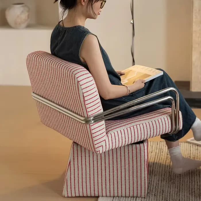 Chaise de loisirs en bois, canapé rotatif confortable, minimaliste moderne, balcon, paresseux, meubl