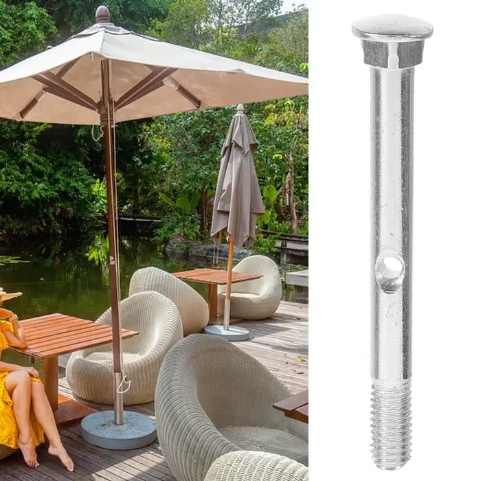 Accessoire de tige de support pour parasol de patio, pièces de rechange pour accessoires de parasol