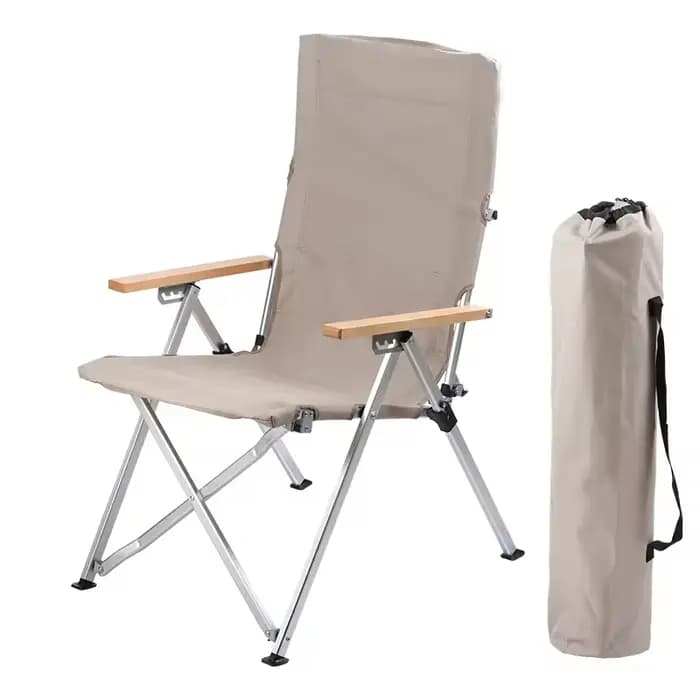 Chaise longue d'extérieur robuste en aluminium, sièges pliants inclinables au Design moderne pour le