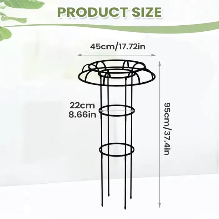 Treillis de jardin artistique pour plantes grimpantes, poteau de treillis extérieur pour ombrelle, i