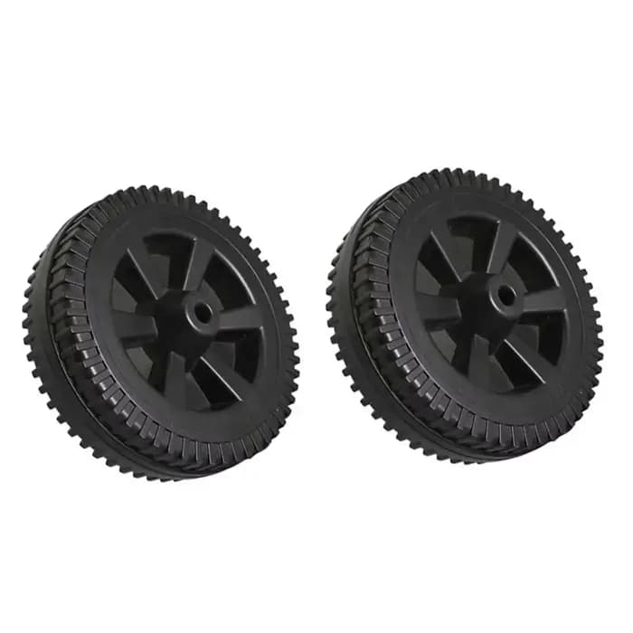Ensemble de roues de remplacement en plastique pour grillades, accessoires de cuisine et de jardin,