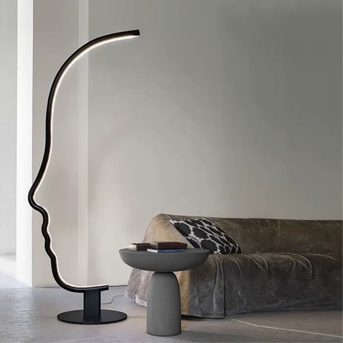 Table d'appoint ronde de style champignon nordique, combinaison de tables basses japonaises Wine-sab
