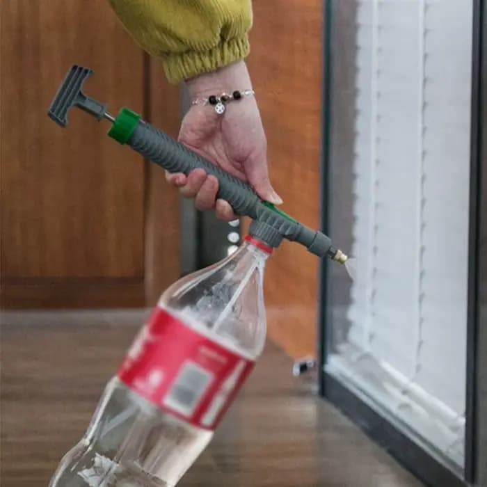 Pulvérisateur d'arrosage de jardinage, bouteille de boisson, haute pression, petite pression manuell