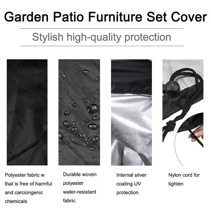 Juste de protection étanche pour barbecue Weber 124, 101x65x7152 cm, accessoires de camping en plein