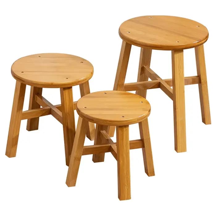 Tabouret d'appoint en bois, excellent tabouret pour enfants, repose-pieds, support pour plantes, per