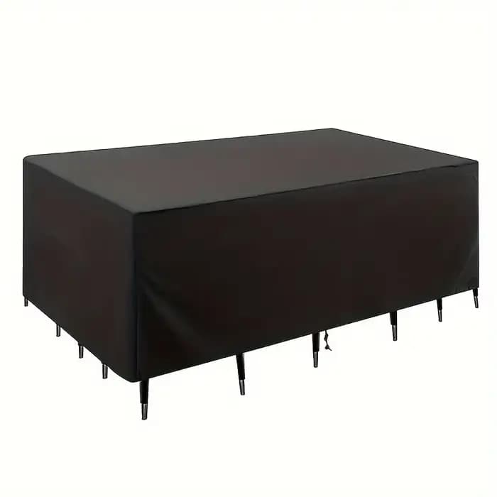 Housse de protection pour meubles de jardin et de patio, protection UV, anti-poussière, pour toutes