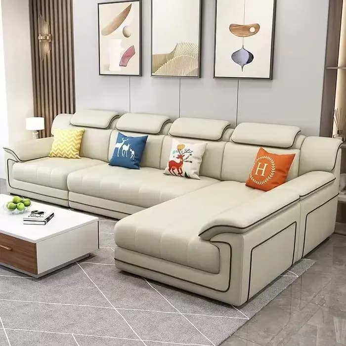 Bois Beige canapés européens remplissage accoudoir Design nordique inclinable paresseux canapés Salo