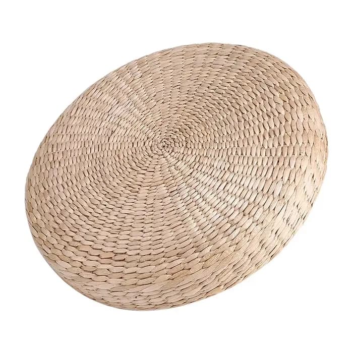 Coussins en rotin tissé à la main, coussin de jardin extérieur, chaise en rotin, siège tissé à la ma