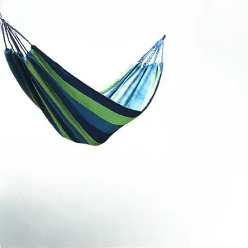 Hamac en toile anti-retournement pour l'extérieur, hamac incurvé en bois avec poteau en forme de bec