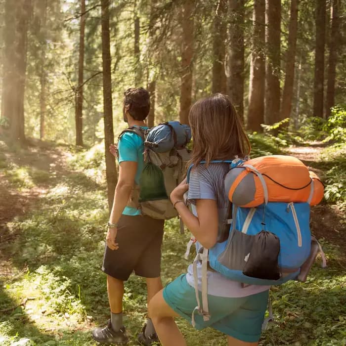 Hamac suspendu ultraléger pour 2 personnes, camping avec moustiquaire, mobilier de jardin extérieur,
