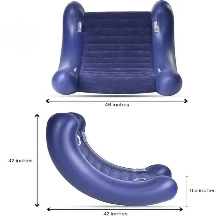Canapé gonflable pour enfants, chaise à bascule air cloud, chaise sensorielle pour enfants avec auti