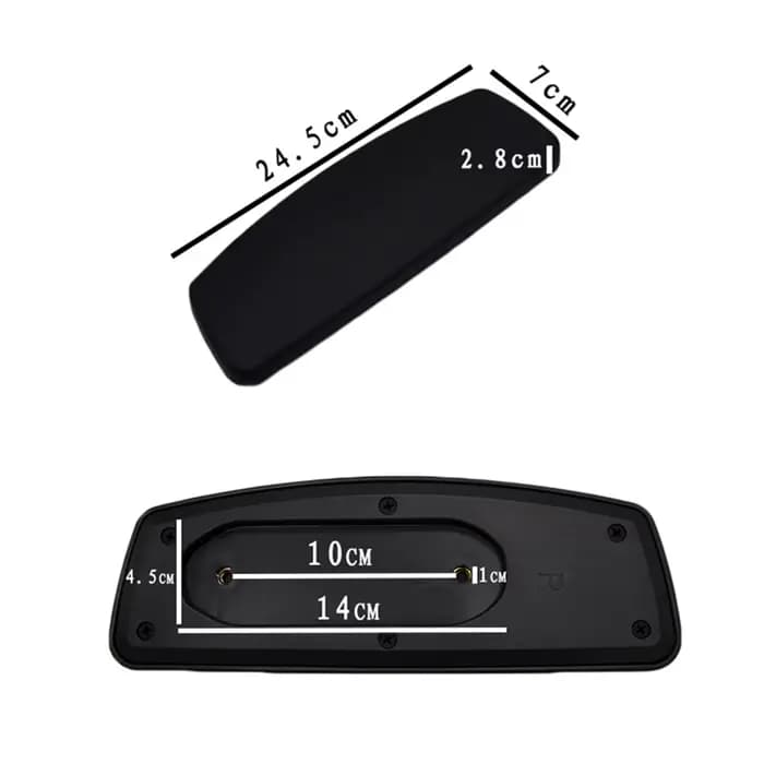 Accoudoir de Remplacement pour Chaise, Accoudoir, Paire de Capuchons, Pièces de Meubles de Surface,