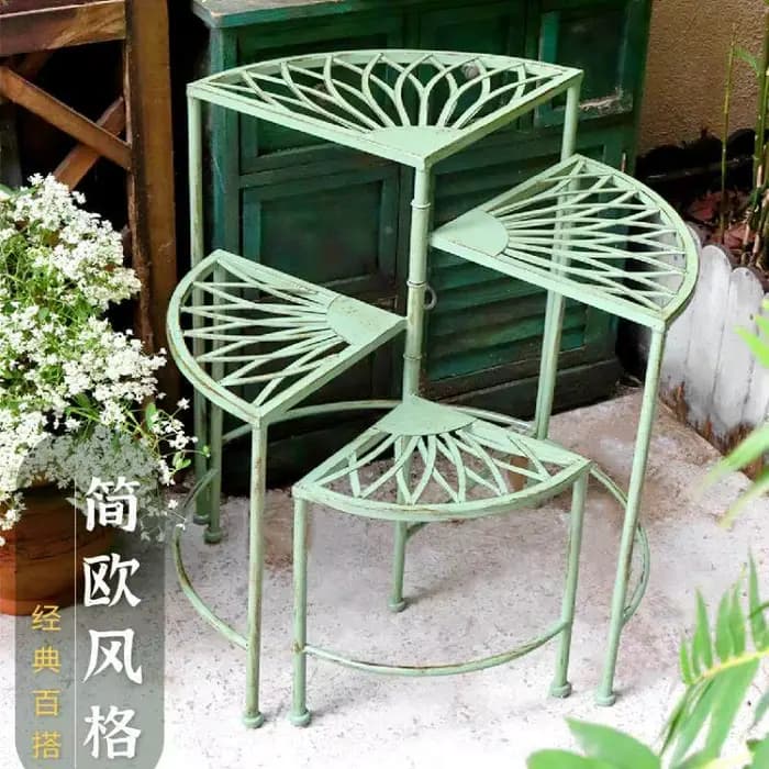 Supports de plantes en métal pour jardin et patio, étagères d'extérieur pour hôtels, présentoirs d'a