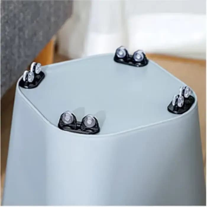 Roulettes de Meubles en Caoutchouc Souple, Accessoire Ménager, pour Chariot de Bébé, 4 Pièces