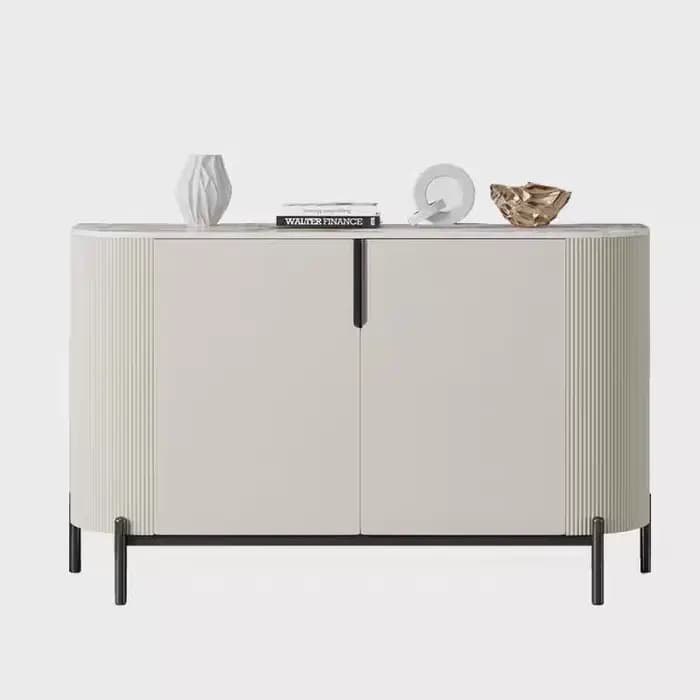 Armoires de rangement de luxe salon moderne présentoirs armoires blanches placards garde-robe Móveis