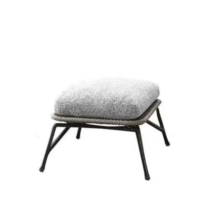 Chaise nordique en rotin pour balcon extérieur, Villa, cour, jardin, salle de soleil, loisirs en ple