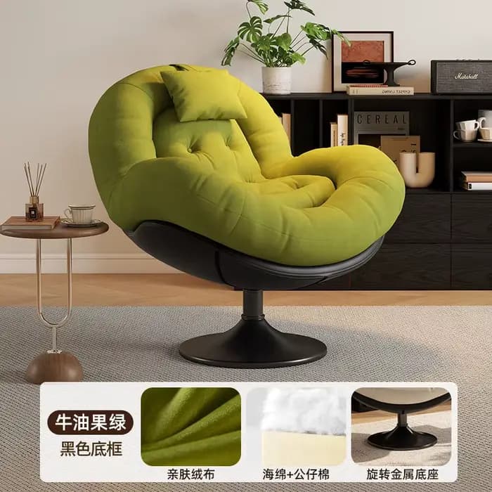 Chaises de salon minimalistes confortables, chaises de bureau élégantes et relaxantes, design luxueu