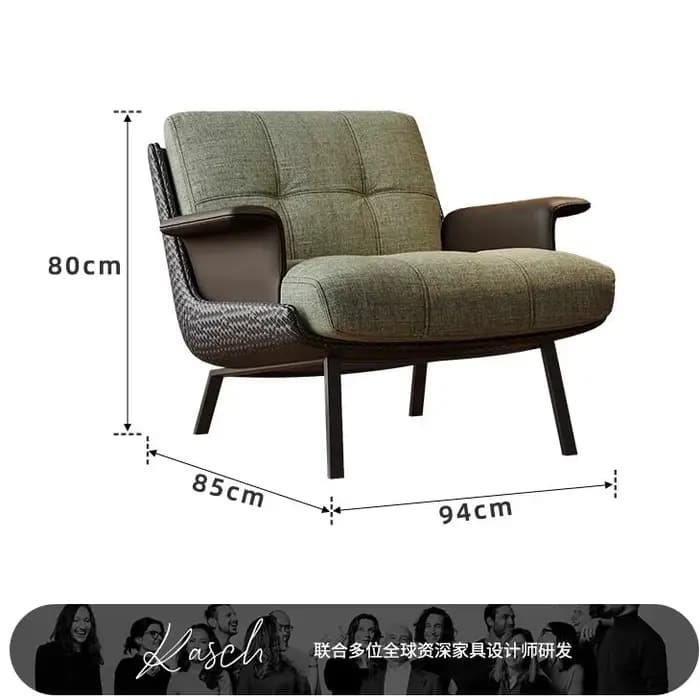 Fauteuils de salon relaxants et modernes, fauteuils de chambre à coucher design, fauteuils de sol in