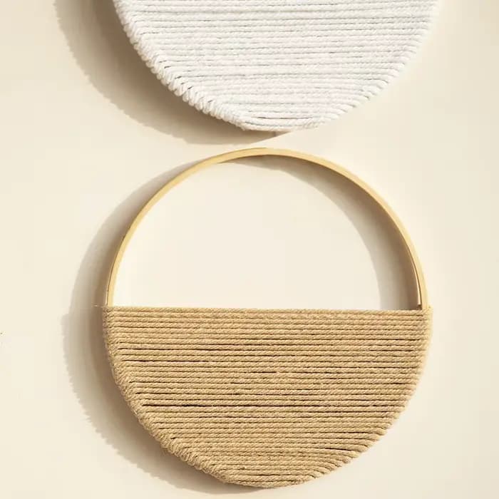 2 pièces macramé tenture murale tissé Boho décoration murale Art Chic bohème décorations pour la mai