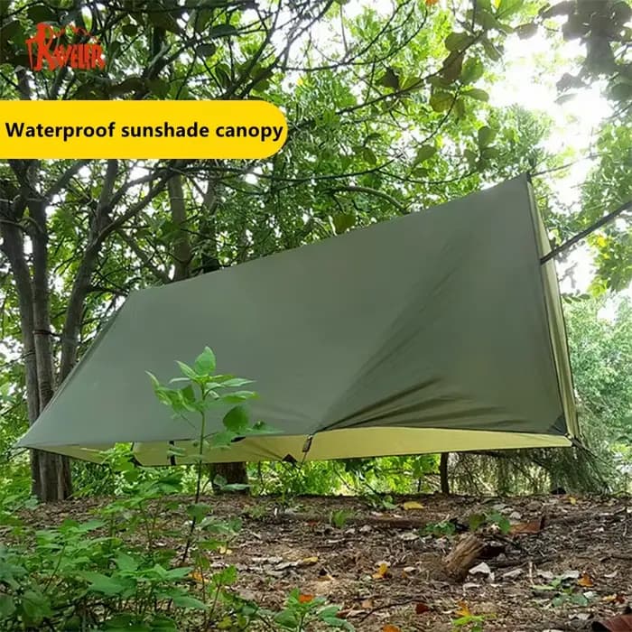Tente de camping sans poteau Skyscreen Wildlife : idéale avec tapis de sol extérieur et auvent de ma