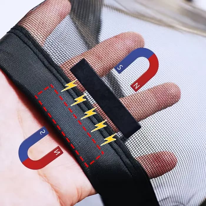 Moustiquaire magnétique DTGJ écran de porte taille personnalisée, moustiquaire d'été anti-insecte mo