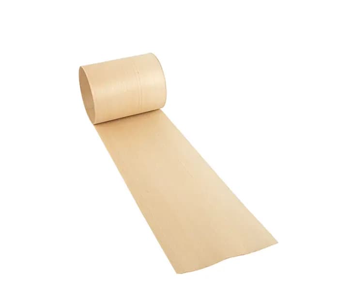 L:2.6 mètres largeur: 200mm T:0.5mm feuilles de placage de bois massif de grain droit de hêtre blanc